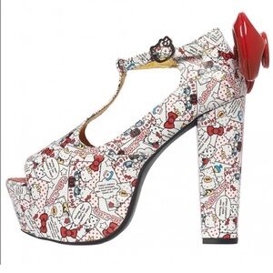 Sanrio Hello Kitty x Jeffrey Campbell
HK White Comic Print Platform
(LIMITED ED)